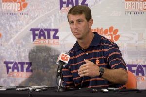 The Tiger football team held its first weekly press conference on Tuesday, September 1 to preview the upcoming Clemson vs. Middle Tennessee game.