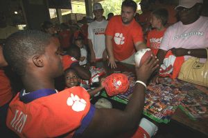 Clemson held its annual Football Fan Appreciation Day on Sunday, August 10 at Memorial Stadium.