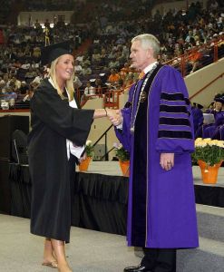 Sixty-three Tiger student-athletes received their Clemson University degrees on Friday, May 7, 2010.