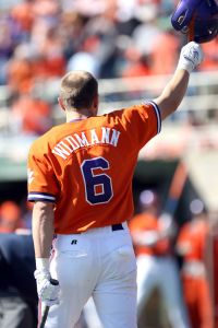 The Clemson baseball team opened the 2008 season Saturday, Feb 23 by sweeping Mercer in a doubleheader at Doug Kingsmore Stadium. The Tigers won the first game, 12-5, and the second one, 6-5. Photos courtesy Mark Crammer and The Orange & White.