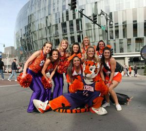 Cheerleaders and Rally Cats