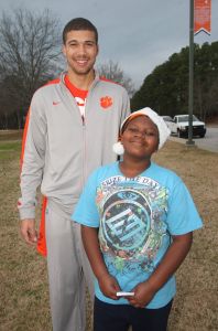 The Clemson men&acirc;?<sup>TM</sup>s and women&acirc;?<sup>TM</sup>s basketball teams hosted area children at the Tiger Wonderland charity event on Thursday, December 15 at Littlejohn Coliseum.