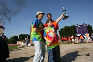 Several Clemson student-athletes and staff members helped out at the 2009 Oconee & Pickens County Special Olympics Spring Games which were held at Clemson's Outdoor Track & Field Complex on Friday, April 24.