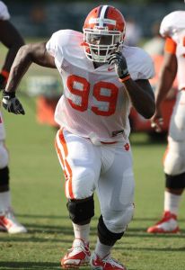 DeShawn Williams practice 081011