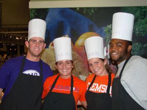 The Clemson University Student-Athlete Advisory Committee (SAAC) along with Schilletter Dining Hall hosted Schilletter Night 2009 &acirc;?oeBreakfast of Champions&acirc;?? on October 22, 2009.