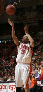 Vernon Hamilton (3) vs. Maryland - photo by Vern Verna