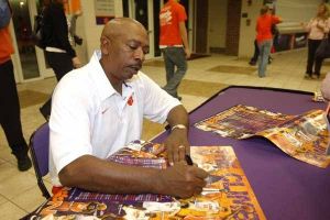 The Clemson men's and women's basketball teams held Rock the 'John on Friday, October 16 at Littlejohn Coliseum to celebrate the beginning of the 2009-10 basketball season.