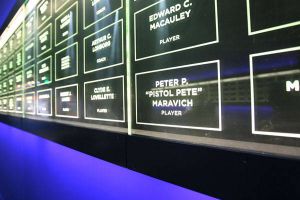 The Tigers visited the College Basketball Experience on Tuesday afternoon in Kansas City.