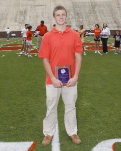 Chris Dart - Dr. P.S. McCollum Most Valuable Men's Swimming & Diving Athlete Award