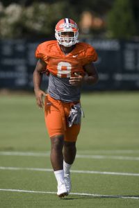 The Clemson football team held its fourth day of preseason practice on Friday, August 7.
