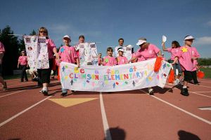 Several Clemson student-athletes and staff members helped out at the 2009 Oconee & Pickens County Special Olympics Spring Games which were held at Clemson's Outdoor Track & Field Complex on Friday, April 24.