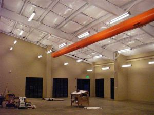 boathouse - front and parking lot