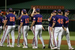 team postgame celebrate