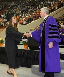 Sixty-three Tiger student-athletes received their Clemson University degrees on Friday, May 7, 2010.