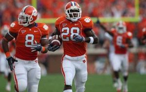 C.J. Spiller and Jamie Harper