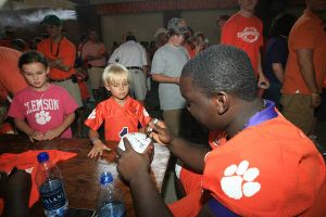 Clemson held its annual Football Fan Appreciation Day on Sunday, August 10 at Memorial Stadium.