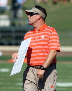 Offensive Coordinator Chad Morris