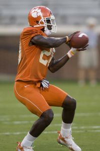 These pictures were taken at the second of two Tiger practices on Monday, August 17.