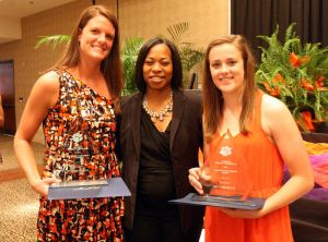 Kelly Gramlich and Lindsey Mason - Academic Achievement Award