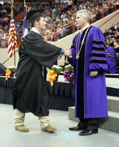 May 2008 Graduation - Bradley Flowers, Football