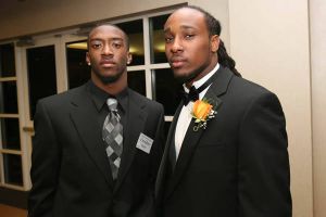 Junior Crezdon Butler and Senior Chris Clemons