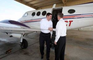 airport arrival in clemson 041310