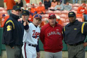 Head Coaches Jack Leggett and Ray Tanner