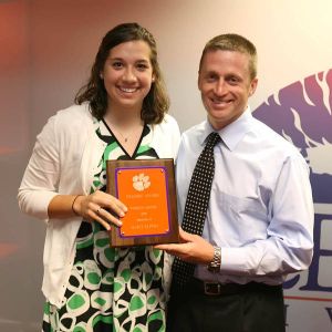 Marci Elpers - Coaches' Award postseason awards banquet 041809