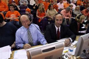 ESPN Announcers Dick Vitale and Dan Shulman