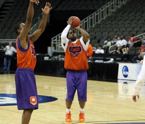 The Tigers held a short practice and press conference at the Sprint Center on Wednesday afternoon in Kansas City.