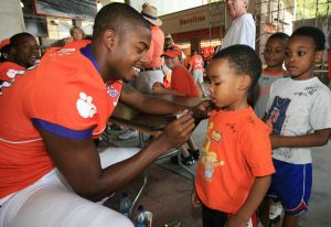 Clemson held its annual Football Fan Appreciation Day on Sunday, August 10 at Memorial Stadium.