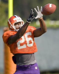 The Tiger football team held its sixth day of preseason practice on Monday, August 10.