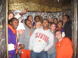Clemson women's basketball in Seattle