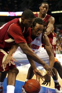 Florida State 67, Clemson 66#$%^ACC Tournament Game One 3-8-07#$%^Photos courtesy of Mark Crammer and The Orange & White
