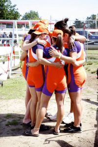 The Tigers' Varsity 4+ won the NCAA title on Sunday morning at the 2009 NCAA Rowing Championships in Cherry Hill, NJ, capturing Clemson's first-ever national title in rowing. Clemson finished 12th as a team at the national championships.