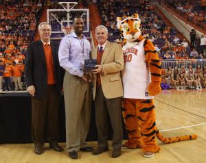 Greg Buckner - Clemson Men's Basketball 100th Anniversary Halftime Celebration