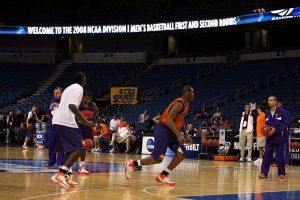 ncaa press conference and practice 032008