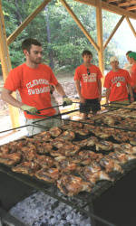 Tiger Student-Athletes Help Out at Collins Children’s Home Benefit