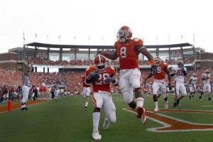 C.J. Spiller and Jamie Harper