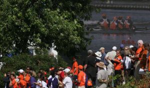 The Tigers' Varsity 4+ won the NCAA title on Sunday morning at the 2009 NCAA Rowing Championships in Cherry Hill, NJ, capturing Clemson's first-ever national title in rowing. Clemson finished 12th as a team at the national championships.