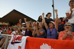 fans stands cheer