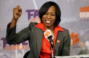 Itoro Umoh Coleman was named the fifth head coach in Clemson women's basketball history on March 29, 2010.