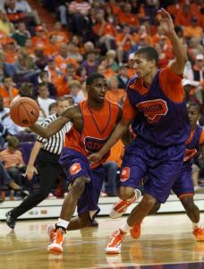 The Clemson men's and women's basketball teams held Rock the 'John on Friday, October 16 at Littlejohn Coliseum to celebrate the beginning of the 2009-10 basketball season.