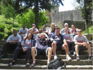Lindsay Welker and Kirstyn Wright went on a mission trip to Turkey as part of the organization Sports Reach.