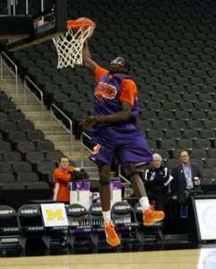 The Tigers held a short practice and press conference at the Sprint Center on Wednesday afternoon in Kansas City.