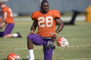 The Tiger football team held its sixth day of preseason practice on Monday, August 10.