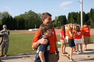 Several Clemson student-athletes and staff members helped out at the 2009 Oconee & Pickens County Special Olympics Spring Games which were held at Clemson's Outdoor Track & Field Complex on Friday, April 24.