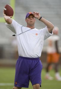 These pictures were taken at the second of two Tiger practices on Monday, August 17.