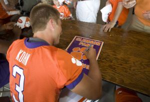 The Clemson football team held its annual Fan Appreciation Day on Sunday, August 23 at Memorial Stadium.