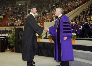 Sixty-three Tiger student-athletes received their Clemson University degrees on Friday, May 7, 2010.